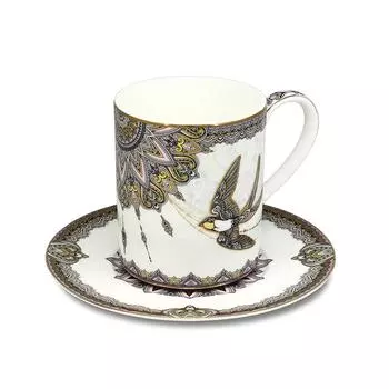 Пара чайная Empire Принцесса 350 мл розовая