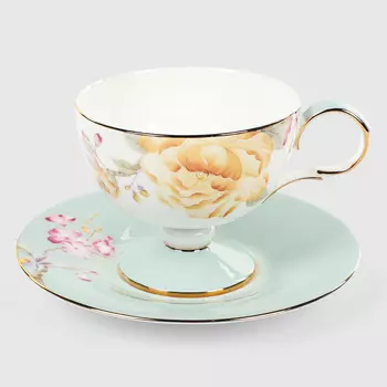 Пара чайная French garden Чайная роза 220 мл, блюдце 15 см