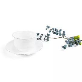 Пара чайная Top art studio платиновый берег LD2236-TA