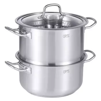 Пароварка Gipfel для мантов 28х33см/9.2 л