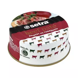 Паштет говяжий Setra 100 г