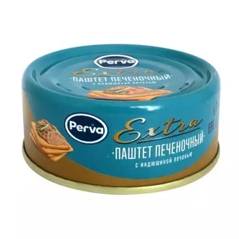 Паштет печеночный Perva с печенью индейки 90 г