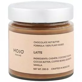 Паста Mojo cacao Latte шоколадно-ореховая, 200 г