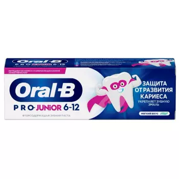 Паста зубная Oral-B для детей от 6 до 12 лет 75 мл