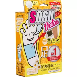 Патчи для ног Sosu Detox с ароматом ромашки 6 пар