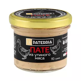 Пате Paterria из утиного мяса 90 г