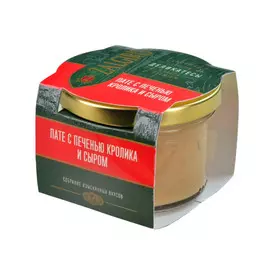 Пате Zalgiris из кролика с сыром 100 г