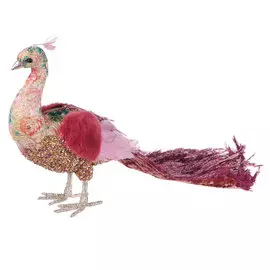 Павлин декоративный James arts 52х20х33 см