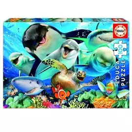 Пазл Educa 100 деталей "Селфи под водой"