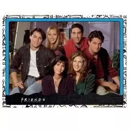 Пазл Educa Friends/Друзья "В квартире" 1000 деталей