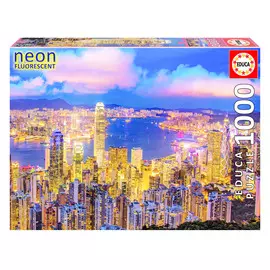 Пазл Educa Гонконг, небоскребы 1000 деталей
