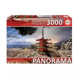 Пазл Educa Гора Фудзи и пагода 3000 деталей