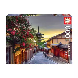 Пазл Educa Пагода Ясака, Киото, Япония 1000 деталей