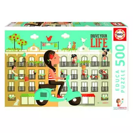 Пазл Educa Управляй своей жизнью 500 деталей
