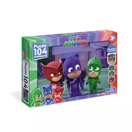 Пазл Герои в масках. Друзья 104 элемента + наклейки