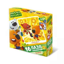 Пазл МиМиМишки. Играем вместе 16 элементов + магнит