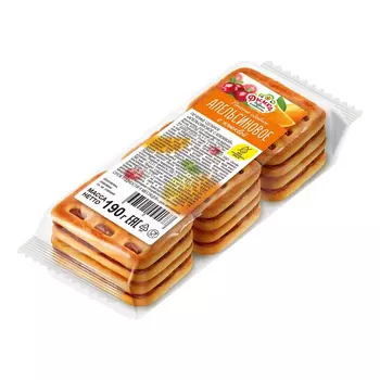 Печенье Дымка апельсиновое с клюквой 190 г