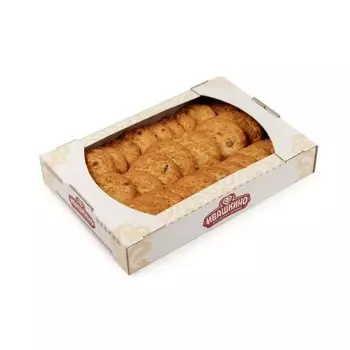 Печенье Ивашкино с овсяными хлопьями и изюмом 230г