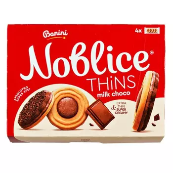 Печенье Jaffa Noblice thins молочный шоколад 170 г