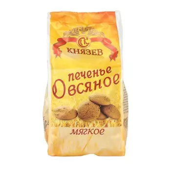 Печенье КНЯЗЕВ овсяное, 400 г