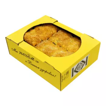 Печенье Контек Полоски слоёные с изюмом, 350 г