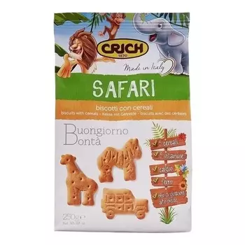 Печенье мультизлаковое Crich фигурное 250 г