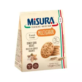 Печенье мультизлаковое Misura Multigrain 6 злаков 120 г