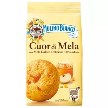 Печенье Mulino Bianco Cuor di Mela песочное 250 г