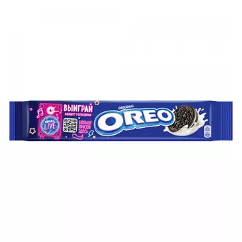 Печенье Oreo с какао и ванильной начинкой, 95 г