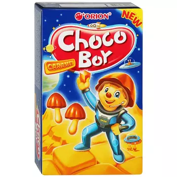 Печенье Orion Choco-Boy Карамель, 45 г