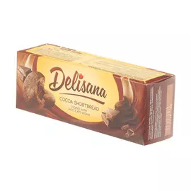 Печенье песочное Delisana с шоколадной начинкой 150 г