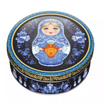 Печенье Регнум сдобное яблоко с корицей матрёшки 400 г