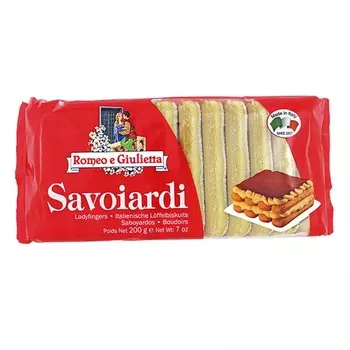 Печенье савоярди Romeo e Giulietta дамские пальчики 200 г