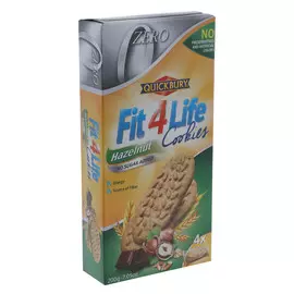 Печенье шоколадно-ореховое Quickbury FIT4LIFE 200 г