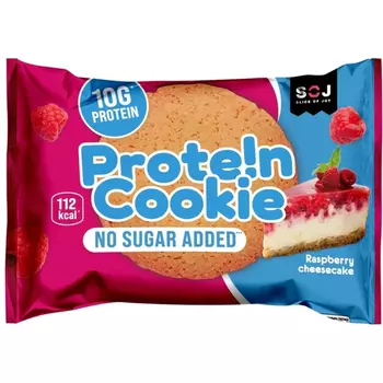 Печенье SOJ Prote!n Cookie протеиновое малиновый чизкейк 37 г