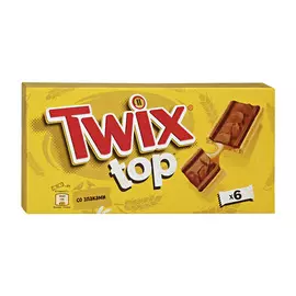 Печенье Twix Top в молочном шоколаде со злаками 126 г