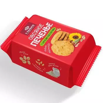 Печенье У Палыча с семечками подсолнечника, 180 г