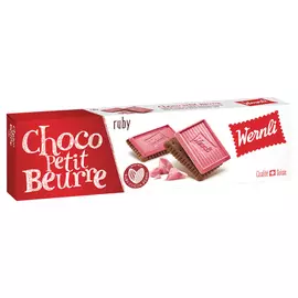 Печенье Wernli Choco Petit Beurre Ruby, 125 г