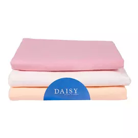 Пеленка Daisy фланель 90*120 розовая 3 шт