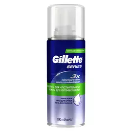 Пена для бритья Gillette Series Sensitive Для чувствительной кожи 100 мл