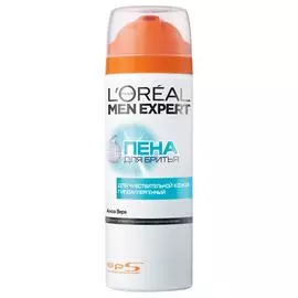 Пена для бритья L'Oreal Paris Men Expert Для чувствительной кожи 200 мл