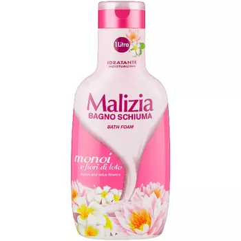 Пена для ванны Malizia Lotus flowers 1000 мл