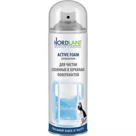 Пена Nordland для чистки зеркал и стеклянных поверхностей 500 мл