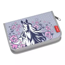 Пенал-книжка ErichKrause White Horse