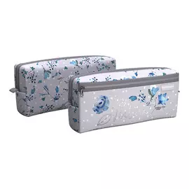 Пенал квадро Erich Krause Frozen Beauty с двумя отделениями 210x100x50 мм