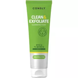Пенка для умывания Consly AHA - BHA - PHA Cleansing Foam Clean&amp;Exfoliate 120 мл