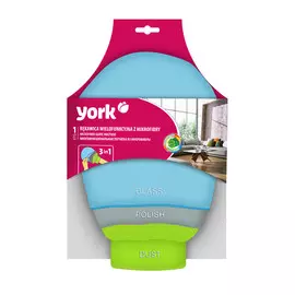 Перчатка из микрофибры York 3 в 1