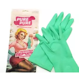 Перчатки латексные Размер s Pure pure
