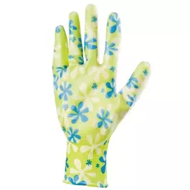 Перчатки садовые Palisad из полиэстера с нитрильным обливом, S