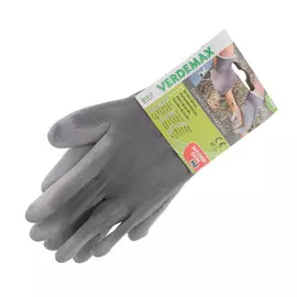 Перчатки садовые Verdemax серые L